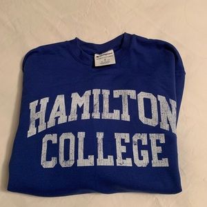 NWOT Champion Hamilton College Sweatshirt